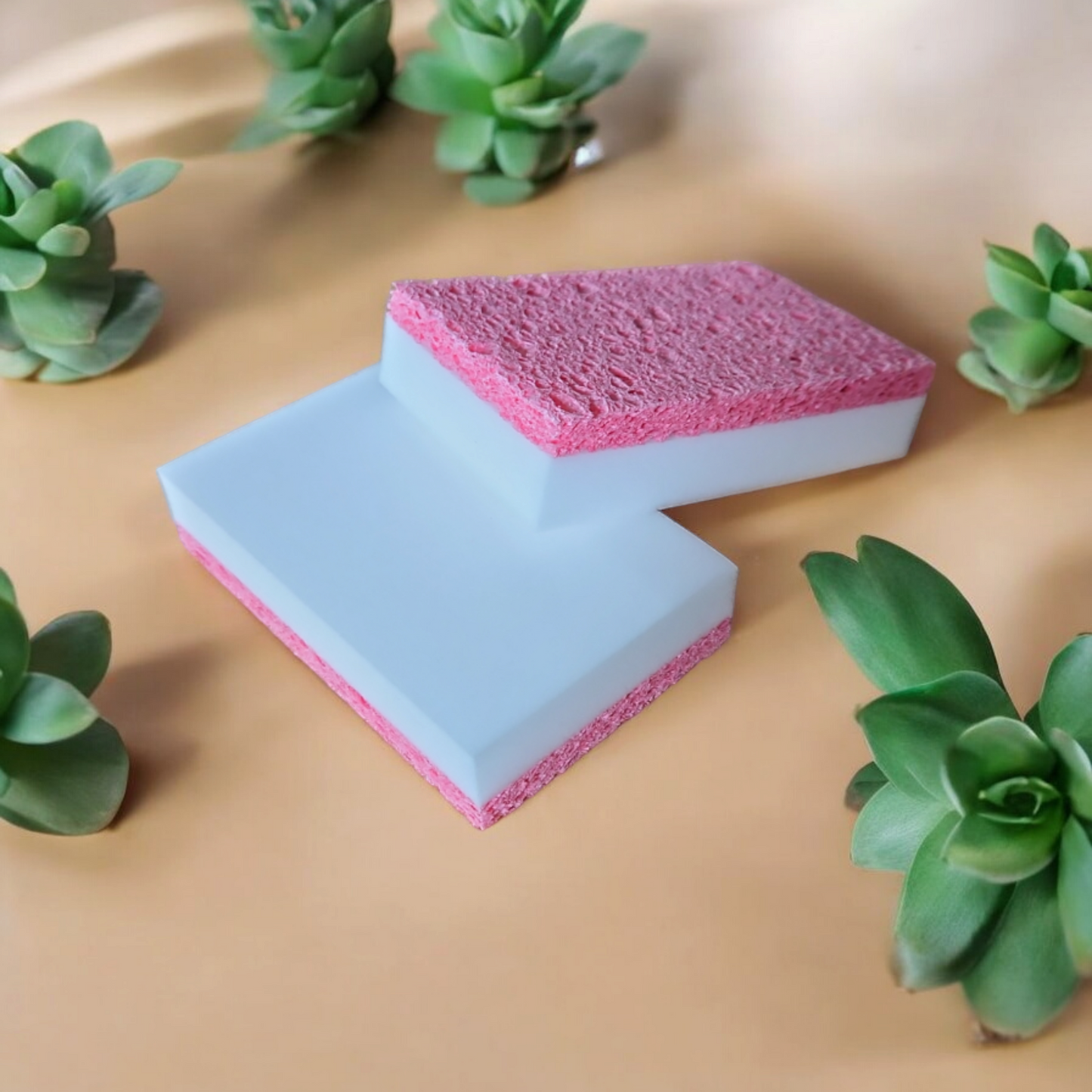 Mrs. Shine, Magic Eraser and Cellulose Pad, Dual Use 18-Pack, Cleaning Sponge, Multi-Purpose Power Scrub, Household Cleaning, Office & Industrial, Boat Scuff Eraser, Melamine Foam, Pad.Brush, Kitchen