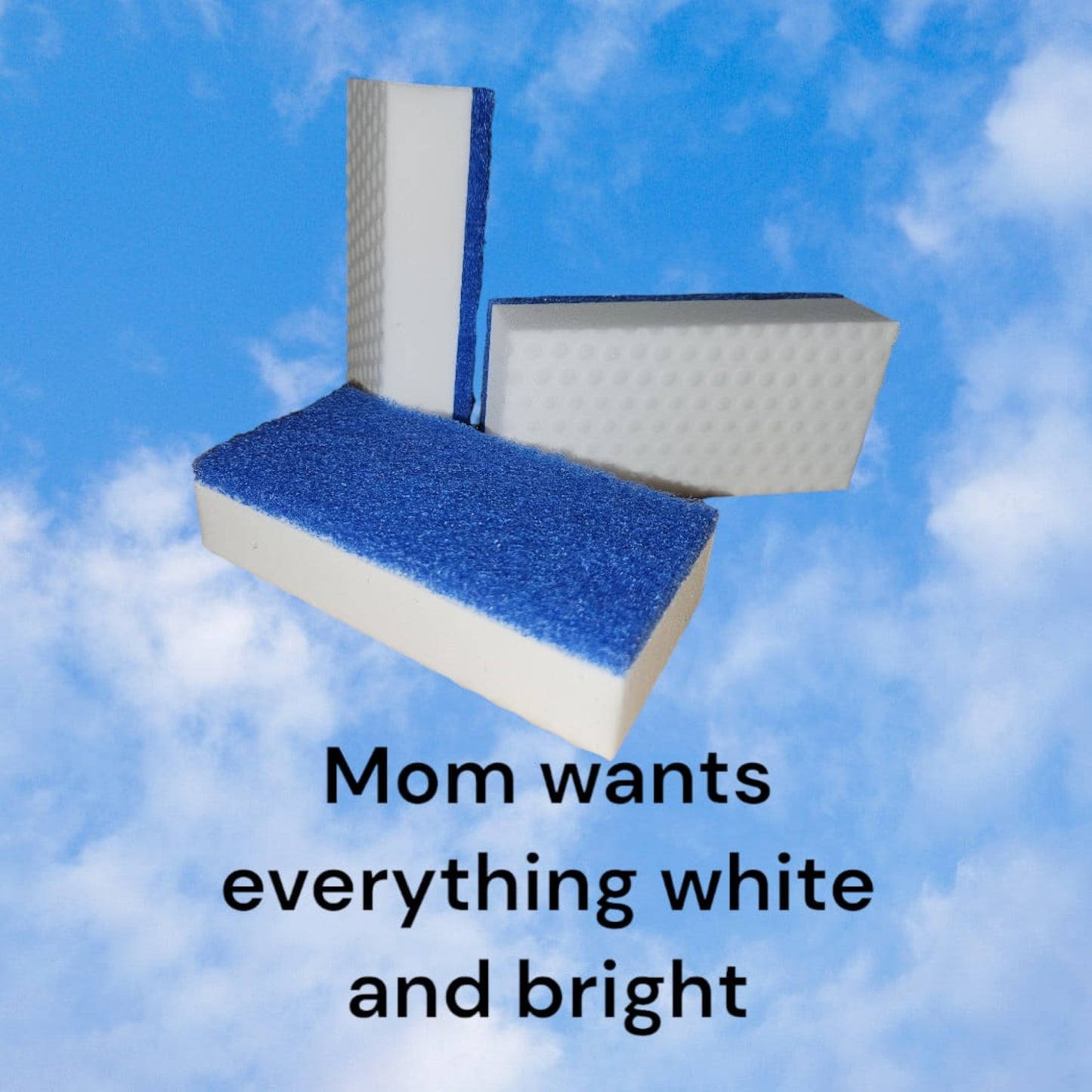 Mrs. White 4X Stronger Magic Eraser Sponge,25-Pack, Cleaning Sponge, Household Cleaning, Esponja Borradora