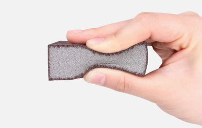 Kitchen Cleaning Sponge, 14 Pack Sand Abrasive Brush, Polishing Sponge, Scouring Pad for Pot, Pans Rust Remover and drywall compound sand