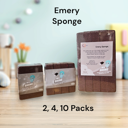 Kitchen Cleaning Sponge, 14 Pack Sand Abrasive Brush, Polishing Sponge, Scouring Pad for Pot, Pans Rust Remover and drywall compound sand